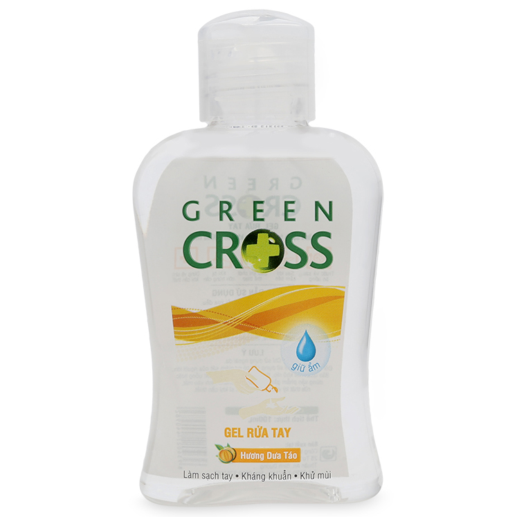 Gel Rửa Tay Khô Green Cross Hương Dưa Táo Dành Cho Trẻ Em (100ml) - 8936027440982